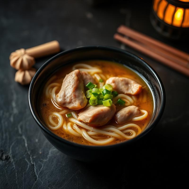 Udon S Kuřecím Masem